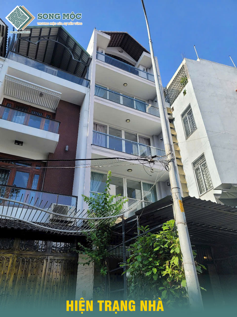 Ký hợp đồng thiết kế cải tạo nhà phố 1 trệt 3 lầu sân thượng nhà anh Hiệp ở Quận Tân Phú