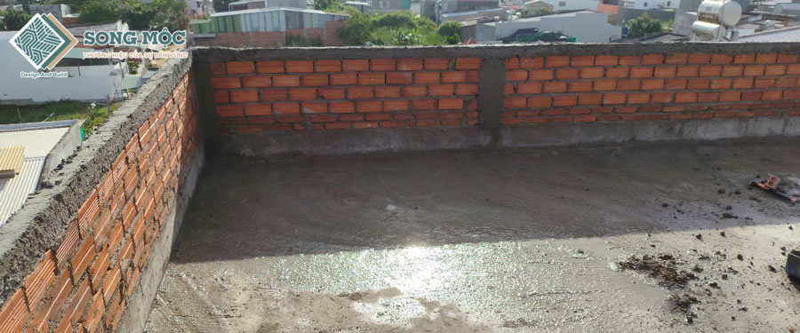 Hình ảnh tiến độ thi công xây dựng nhà phố 2 tầng dự án D'House