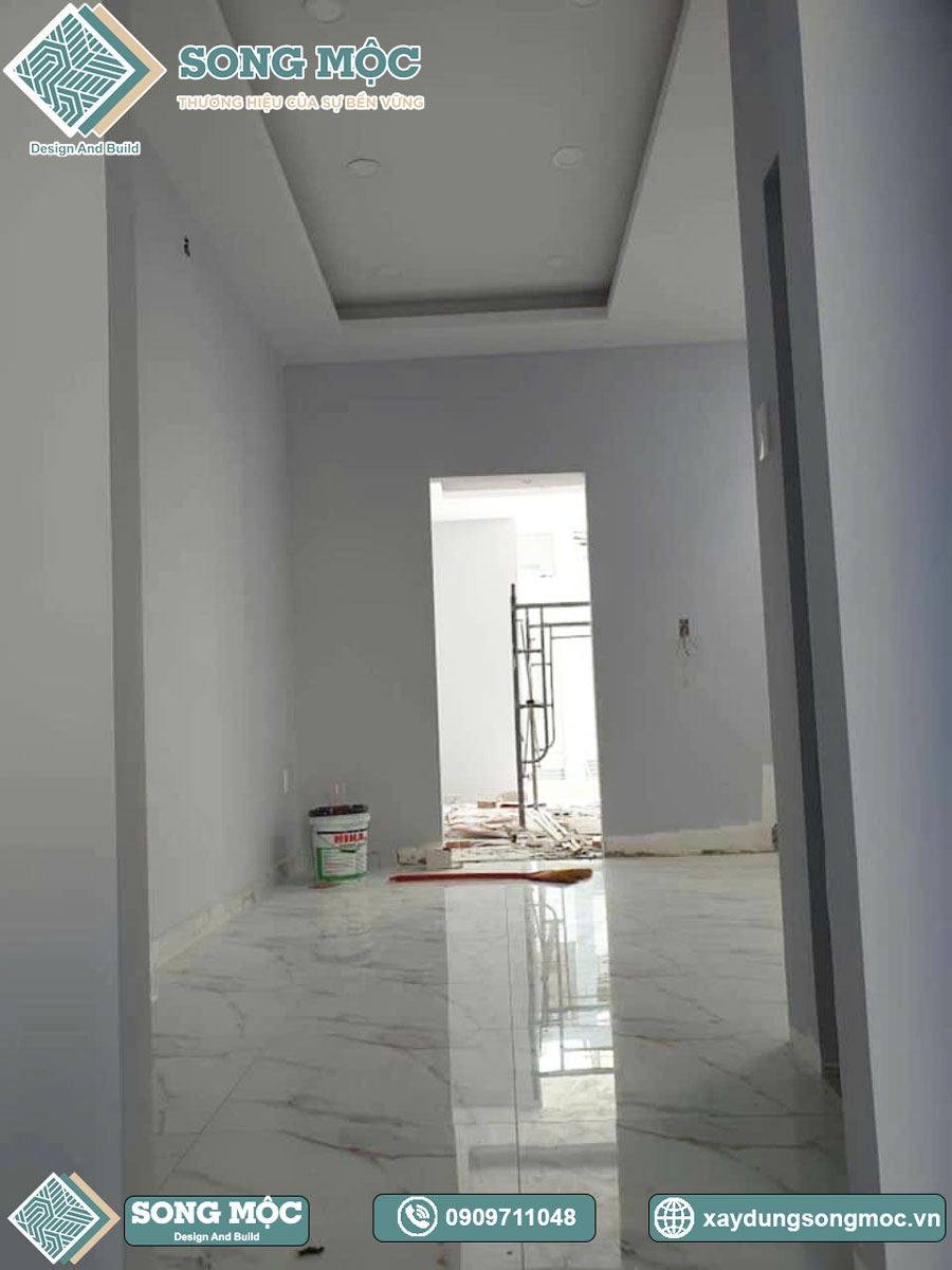 Hình ảnh tiến độ thi công sửa chữa cải tạo nhà phố cho chị Linh