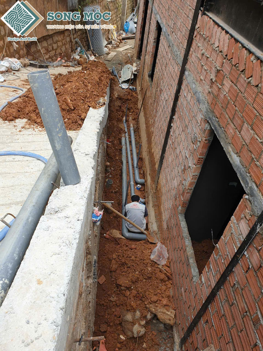 Hình ảnh tiến độ thi công xây dựng Nhà Hàng Cơm Lam