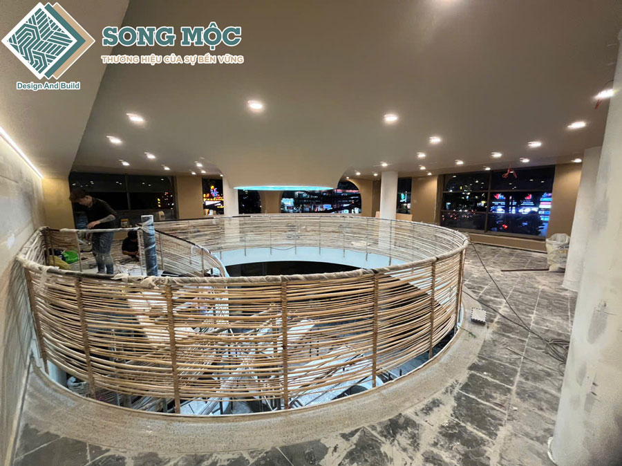 Hình ảnh tiến độ sửa chữa cải tạo công trình nhà hàng Cafe Phê-La