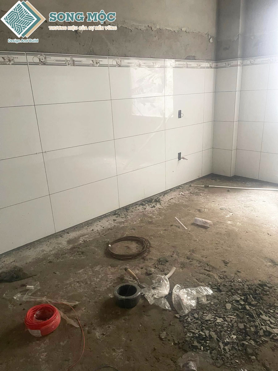 Cập nhật tiến độ thi công xây dựng nhà cho Anh Thuận