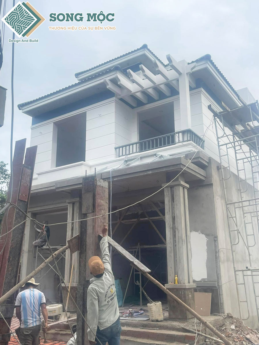 Cập nhật tiến độ thi công xây dựng nhà cho Anh Thuận