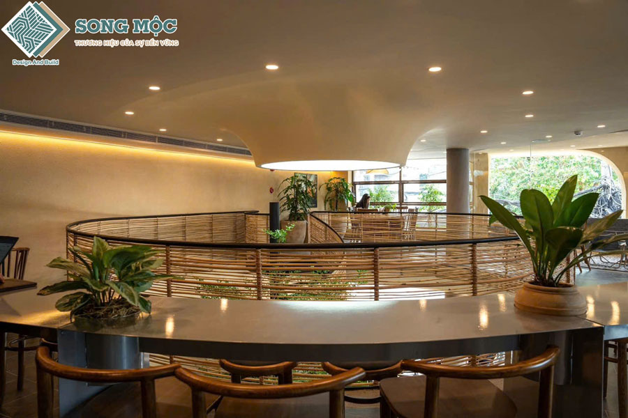 Hoàn thành thi công sửa chữa cải tạo công trình nhà hàng Cafe Phê-La
