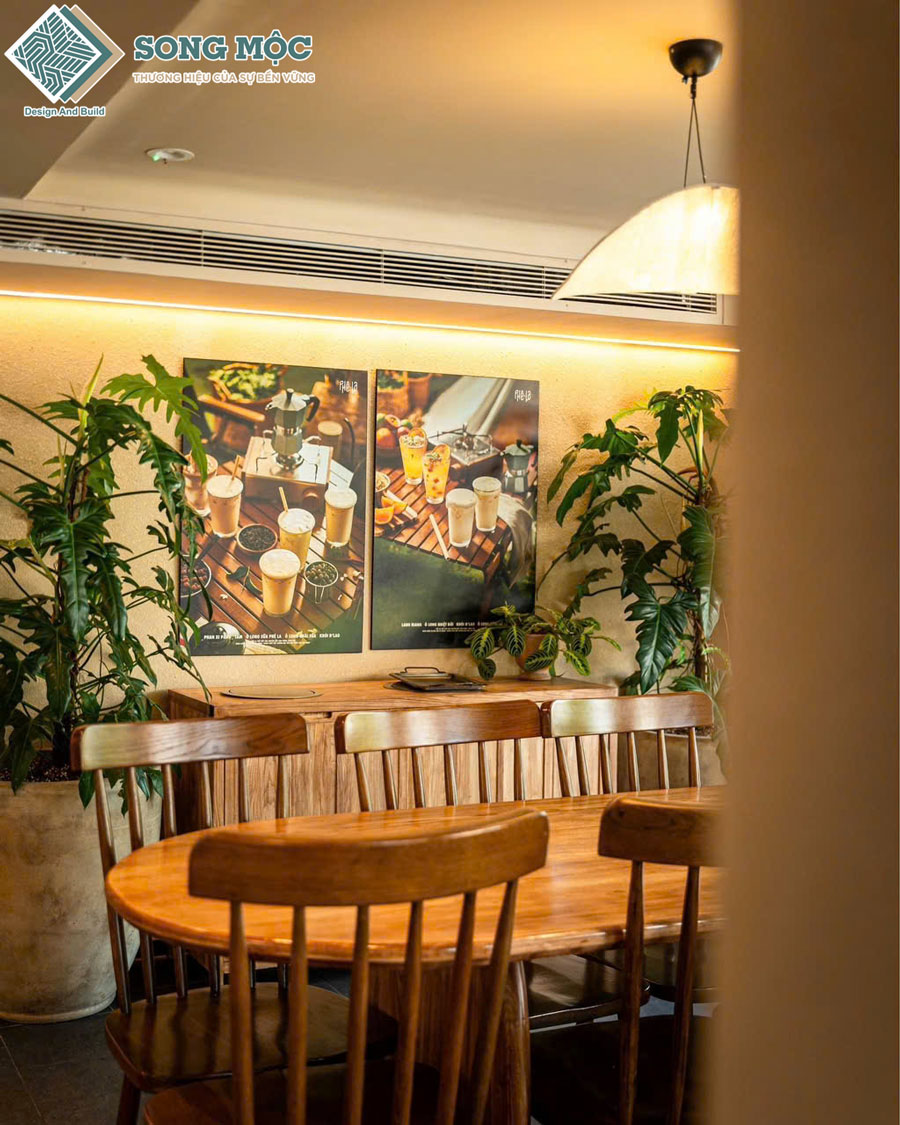 Hoàn thành thi công sửa chữa cải tạo công trình nhà hàng Cafe Phê-La