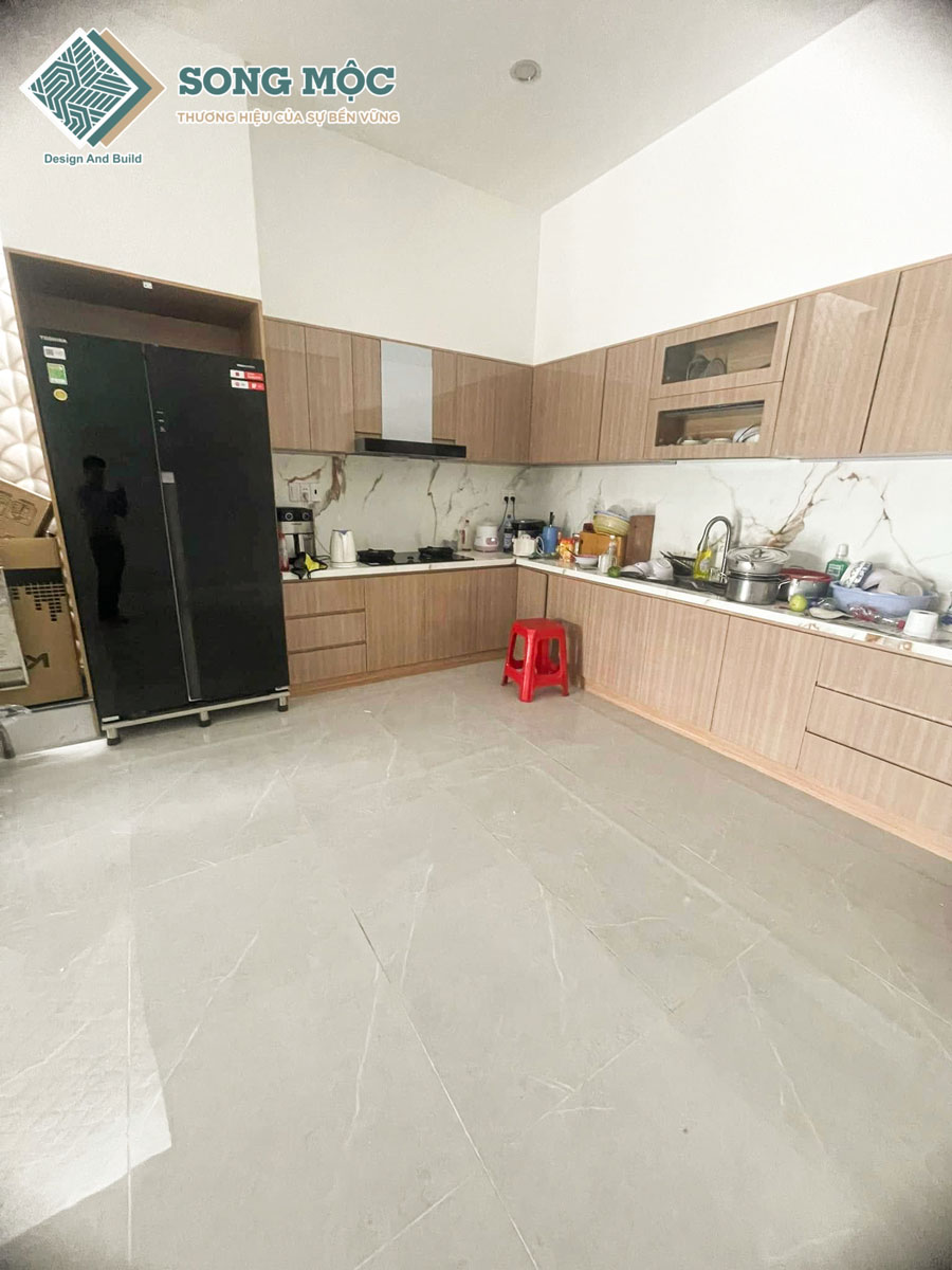 Hoàn thành thi công lắp đặt nội ngoại thất căn nhà