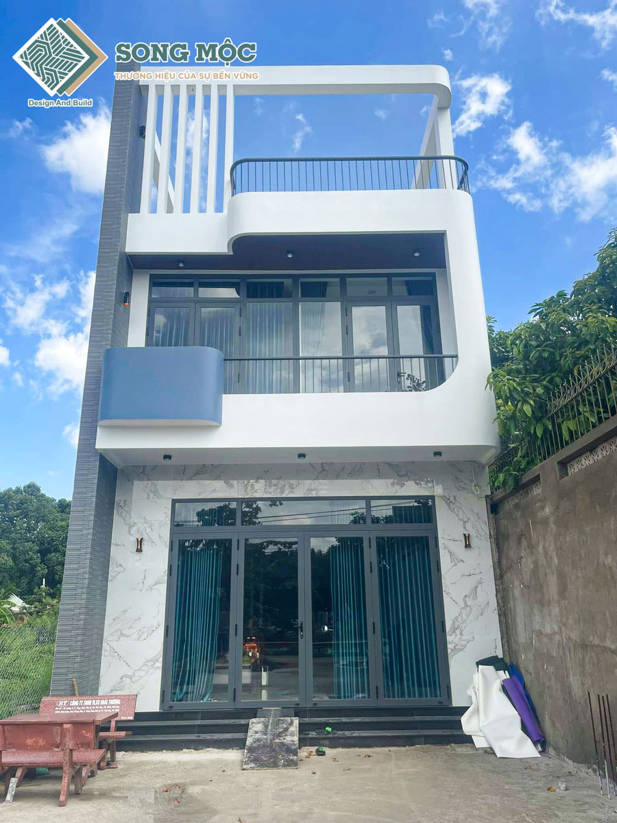 Hoàn thành thi công lắp đặt nội ngoại thất căn nhà