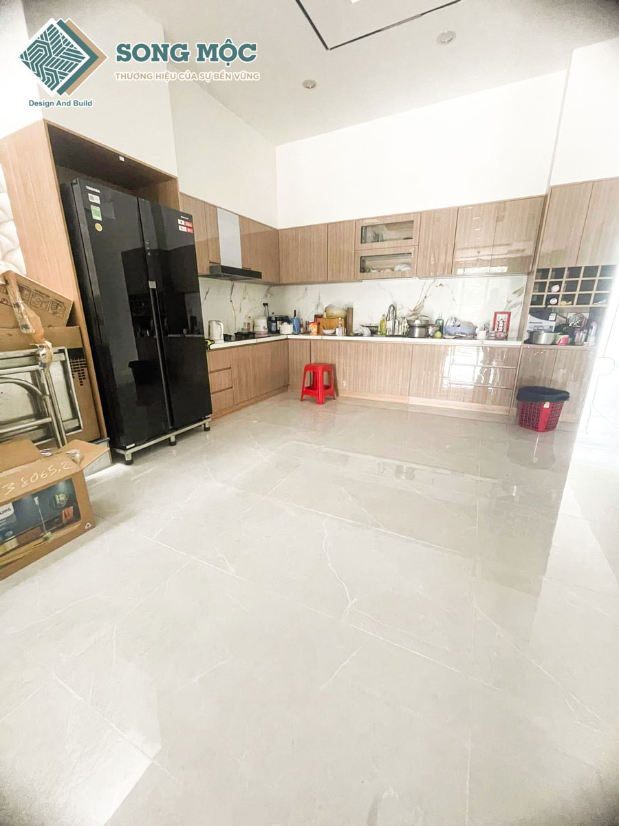 Hoàn thành thi công lắp đặt nội ngoại thất căn nhà