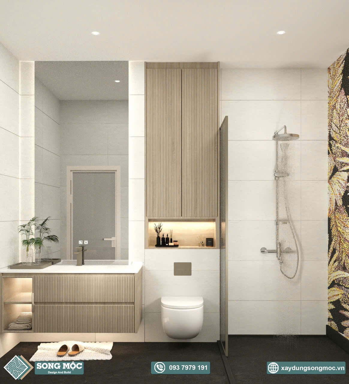 Mẫu thiết kế cải tạo nhà phố cho anh Hiệp ở Tân Phú