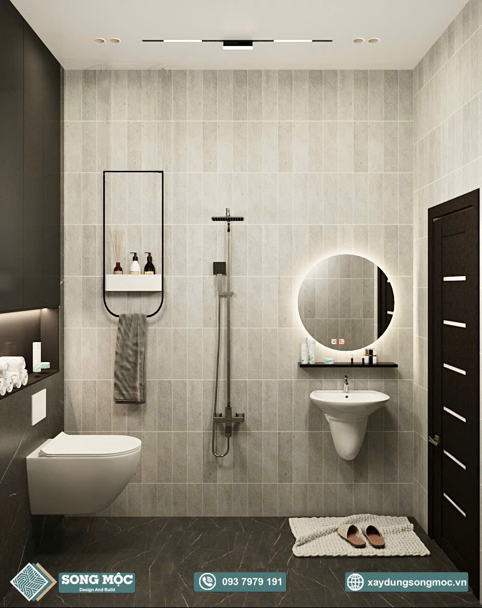 Mẫu thiết kế nhà phố 3 tầng cho chị Châu ở Quận 12