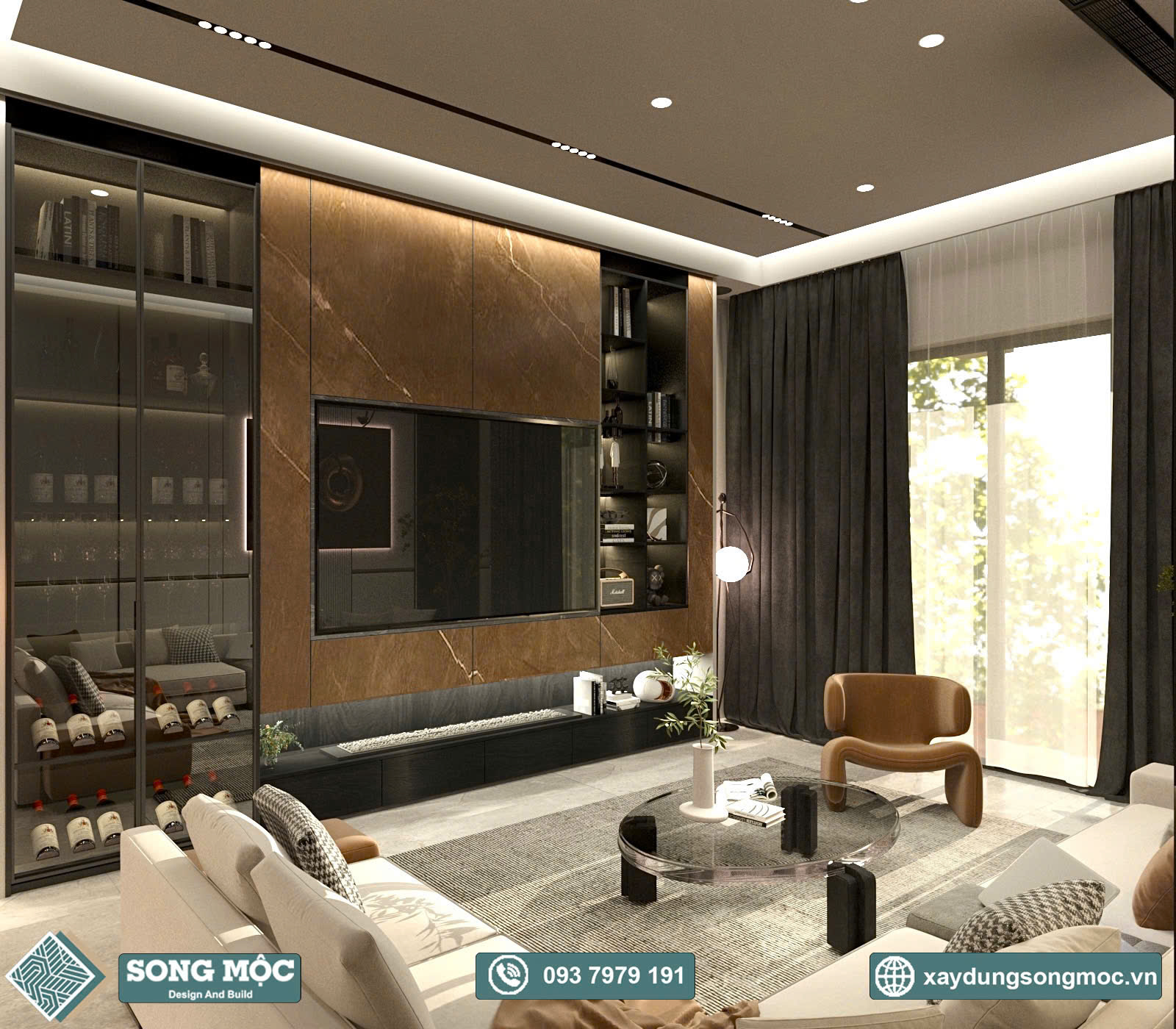 Mẫu thiết kế nhà phố 3 tầng cho chị Châu ở Quận 12