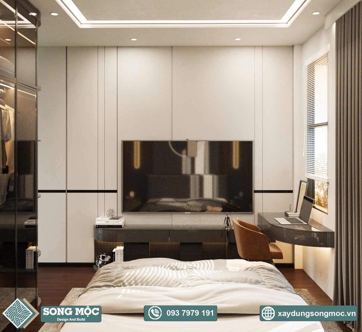 Mẫu thiết kế nhà phố 3 tầng cho chị Châu ở Quận 12