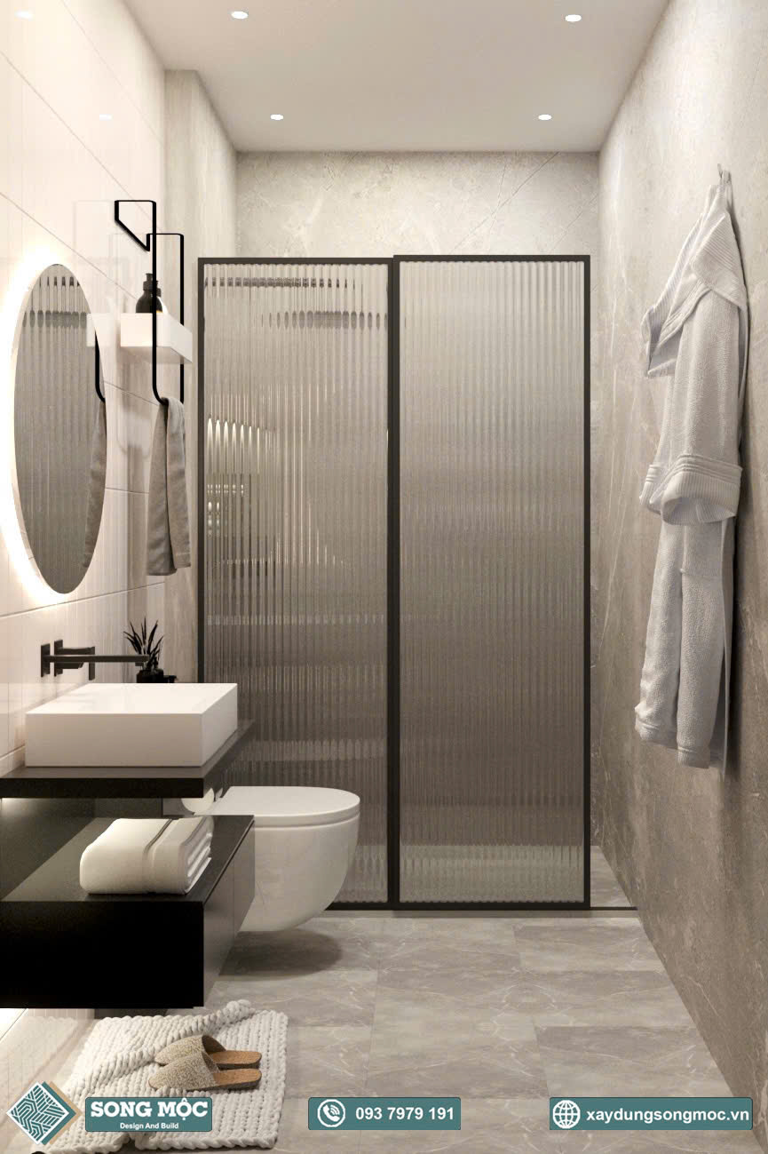 Mẫu thiết kế nhà phố 3 tầng cho chị Châu ở Quận 12