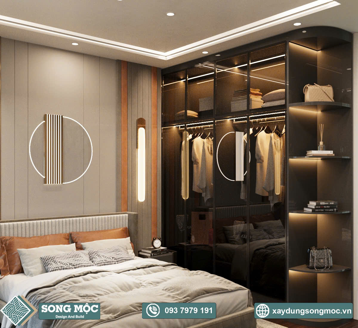 Mẫu thiết kế nhà phố 3 tầng cho chị Châu ở Quận 12