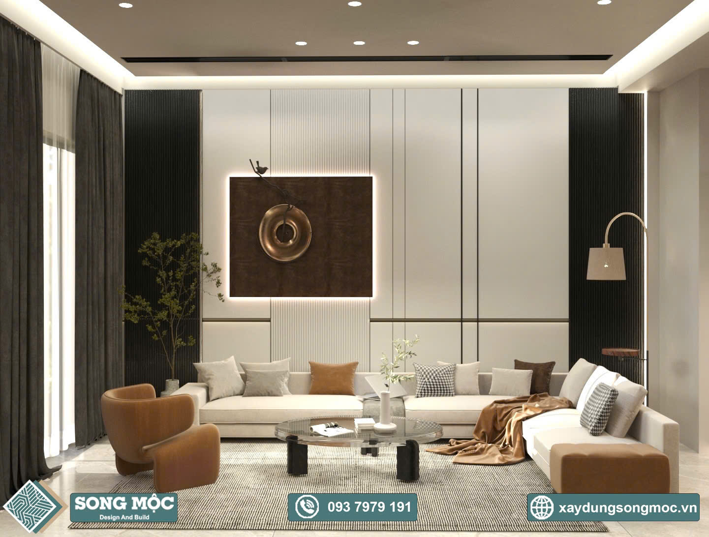 Mẫu thiết kế nhà phố 3 tầng cho chị Châu ở Quận 12