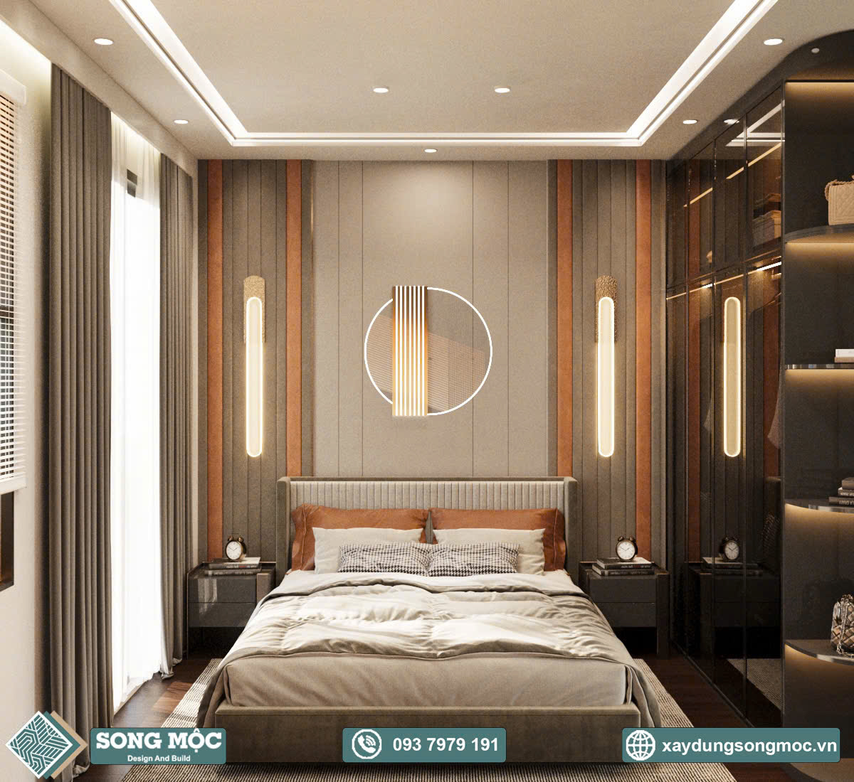 Mẫu thiết kế nhà phố 3 tầng cho chị Châu ở Quận 12