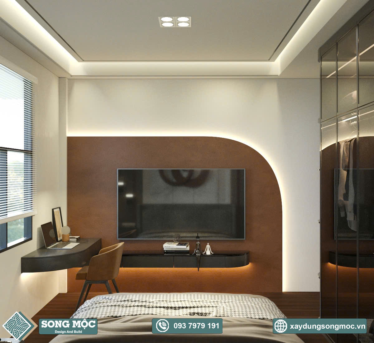 Mẫu thiết kế nhà phố 3 tầng cho chị Châu ở Quận 12