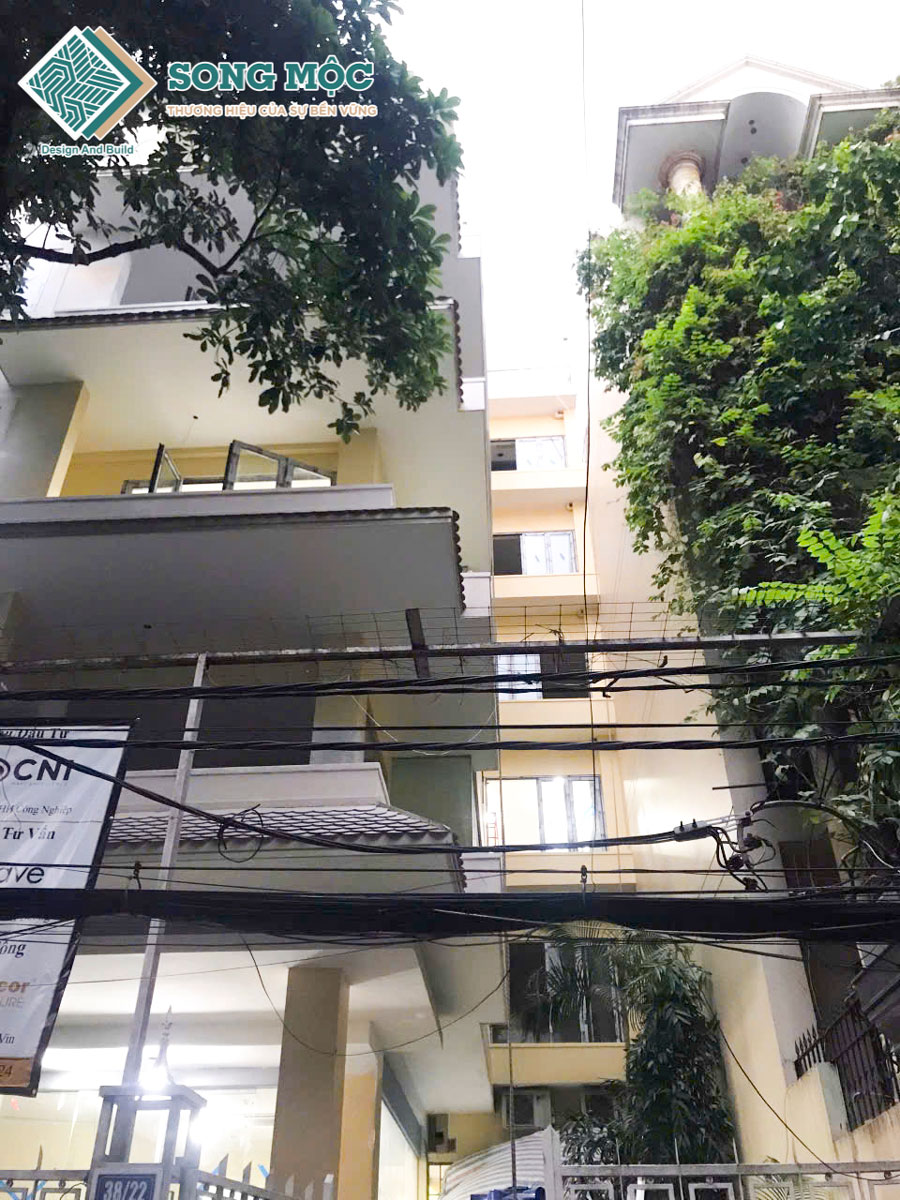 Hình ảnh tiến độ thi công sửa chữa cải tạo văn phòng CNI