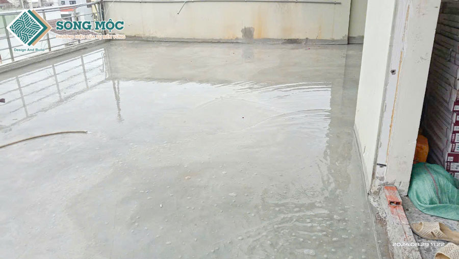 Hình ảnh tiến độ thi công sửa chữa cải tạo văn phòng CNI