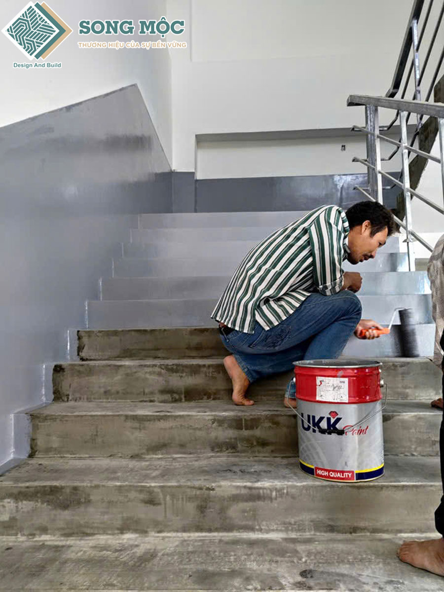 Hình ảnh tiến độ sửa chữa cải tạo căn hộ dịch vụ Vinhome Quận 9