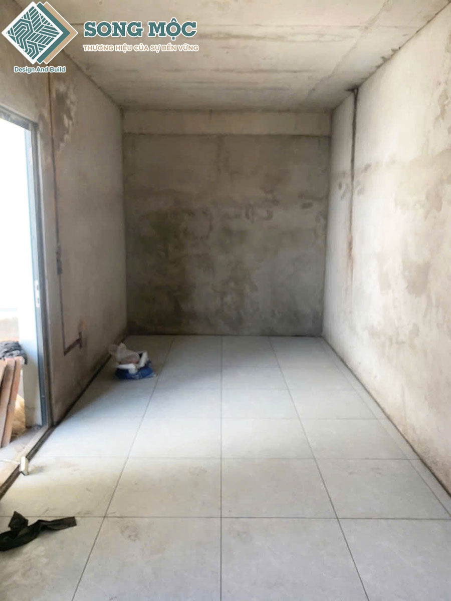 Hình ảnh tiến độ sửa chữa cải tạo căn hộ dịch vụ Vinhome Quận 9