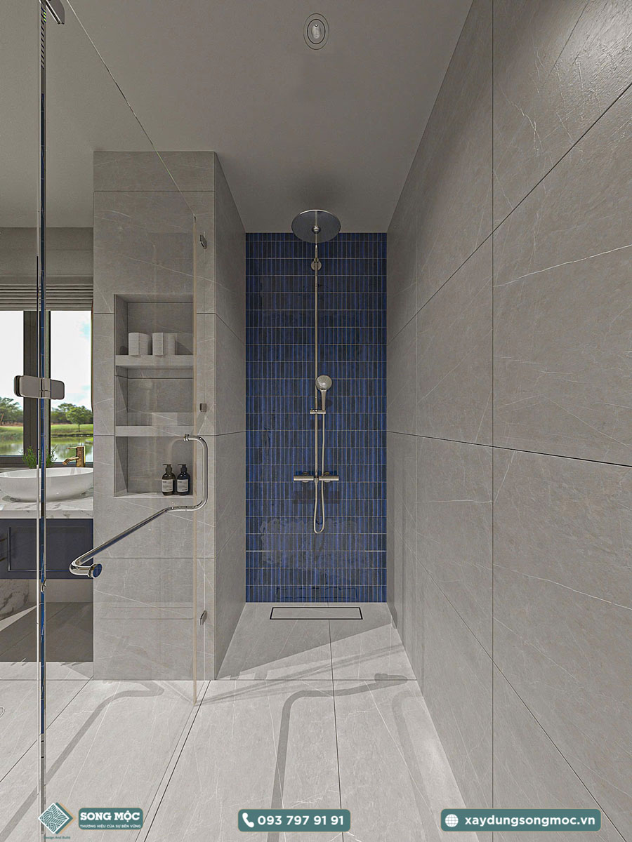 Hình ảnh mẫu thiết kế nhà phố 2 tầng dự án D'House