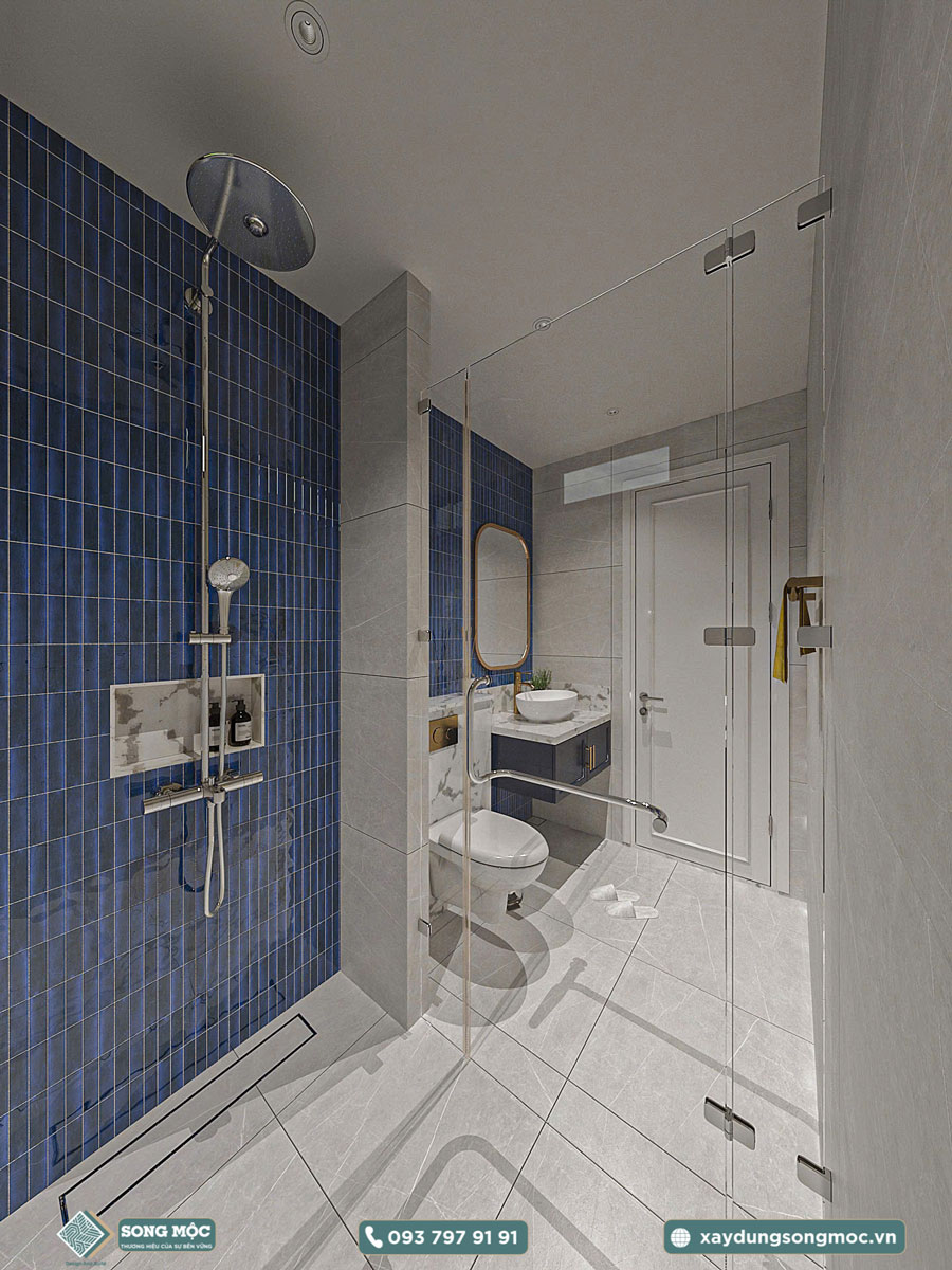 Hình ảnh mẫu thiết kế nhà phố 2 tầng dự án D'House