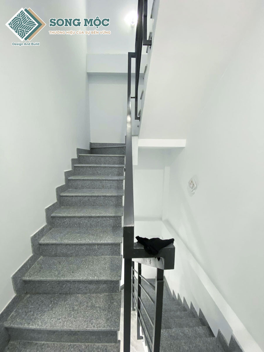 Hình ảnh hoàn thành bàn giao công xây dựng nhà phố 4 tầng cho chị Thủy tại Gò Vấp