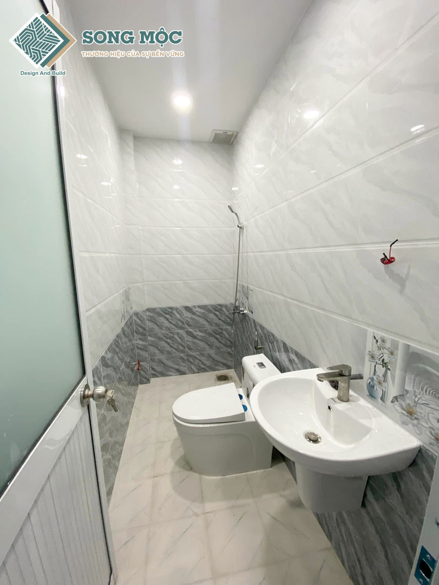 Hình ảnh hoàn thành bàn giao công xây dựng nhà phố 4 tầng cho chị Thủy tại Gò Vấp