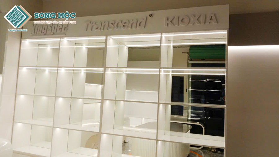 Hình ảnh hoàn thành thi công sửa chữa cải tạo shop máy tính