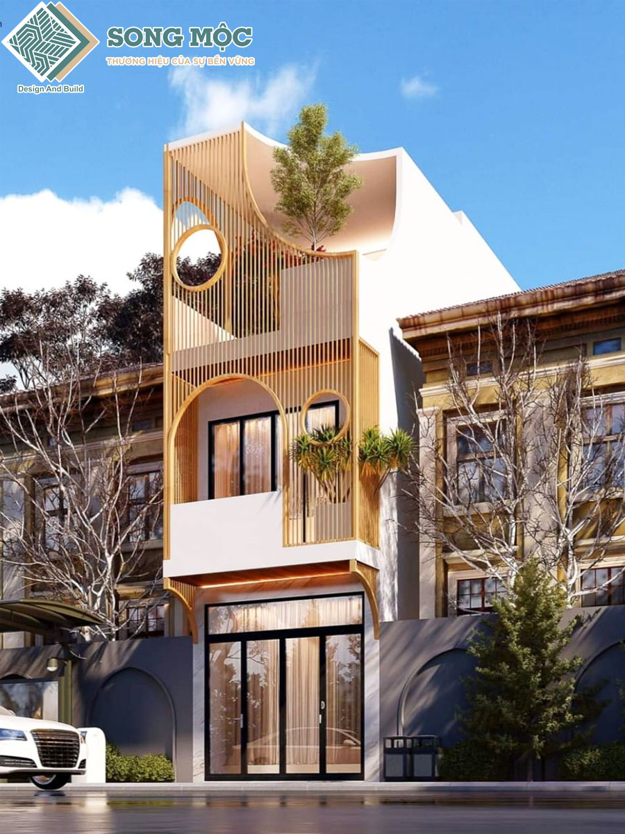 Mẫu thiết kế nhà 3 tầng hiện đại