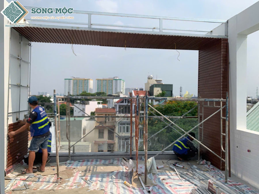 Cập nhật tiến độ sửa chữa cải tạo nhà cho anh Hiệp ở Tân Phú