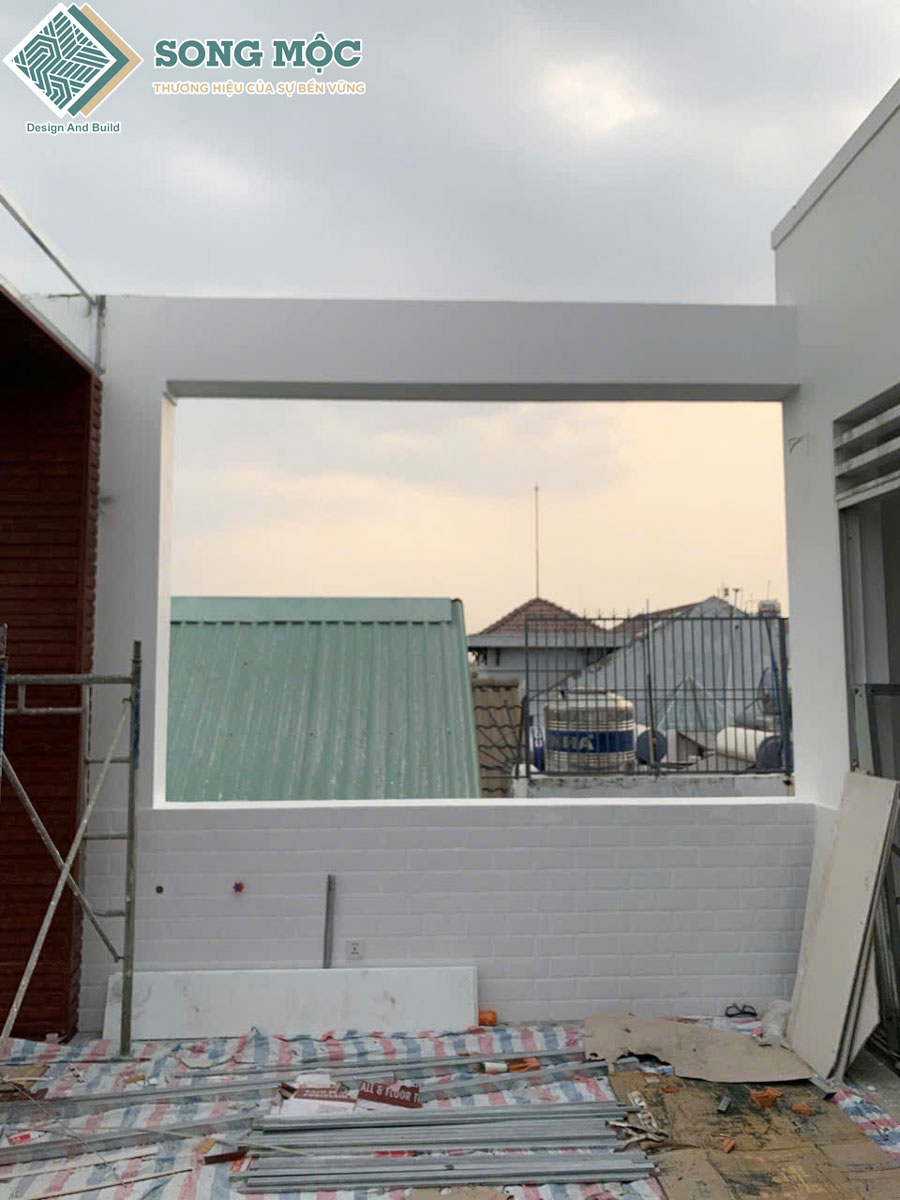 Cập nhật tiến độ sửa chữa cải tạo nhà cho anh Hiệp ở Tân Phú