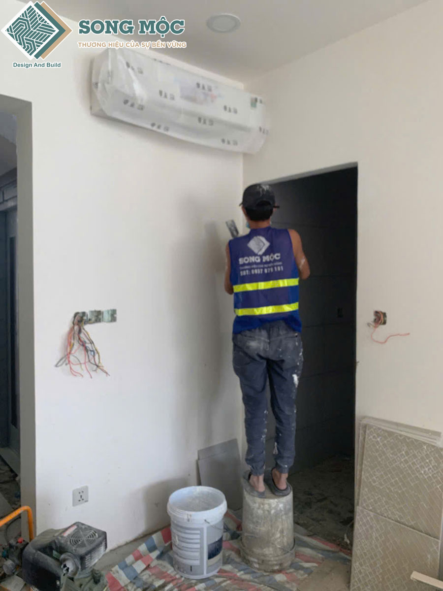 Cập nhật tiến độ sửa chữa cải tạo nhà cho anh Hiệp ở Tân Phú