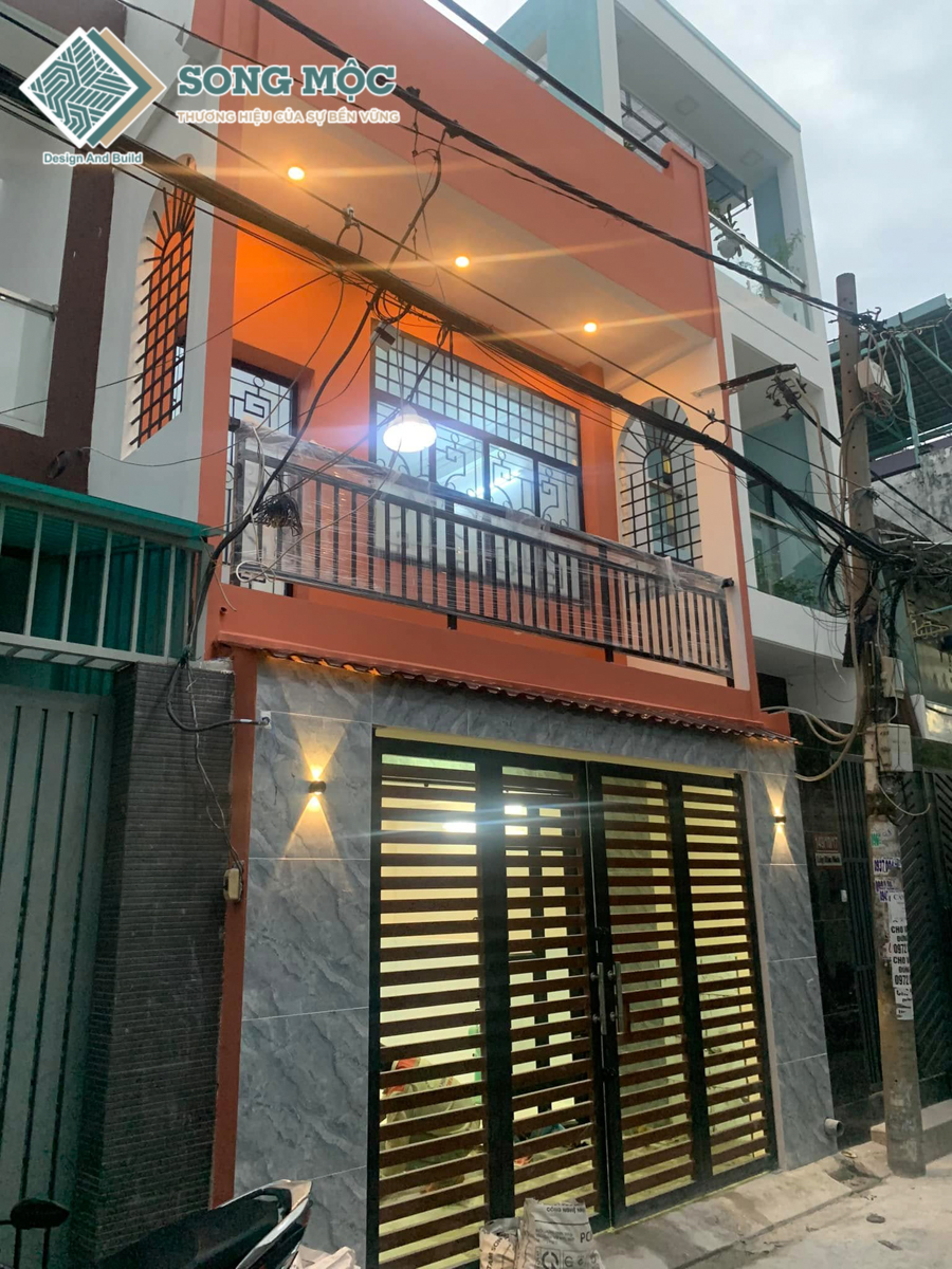 Hoàn thành công trình sửa chữa cải tạo nhà phố 3 tầng cho nhà anh Phú
