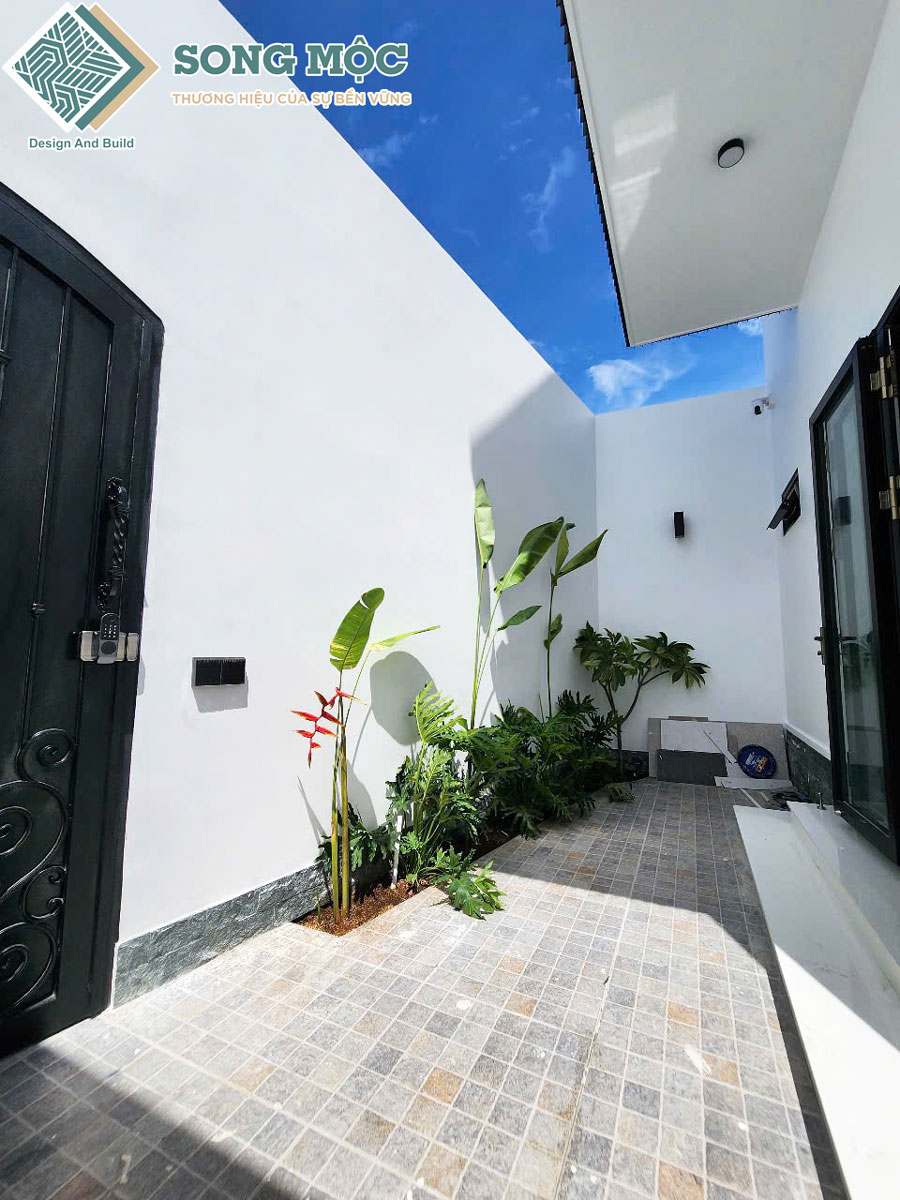 Hình ảnh hoàn thành thi công xây dựng nhà phố 2 tầng dự án D'House