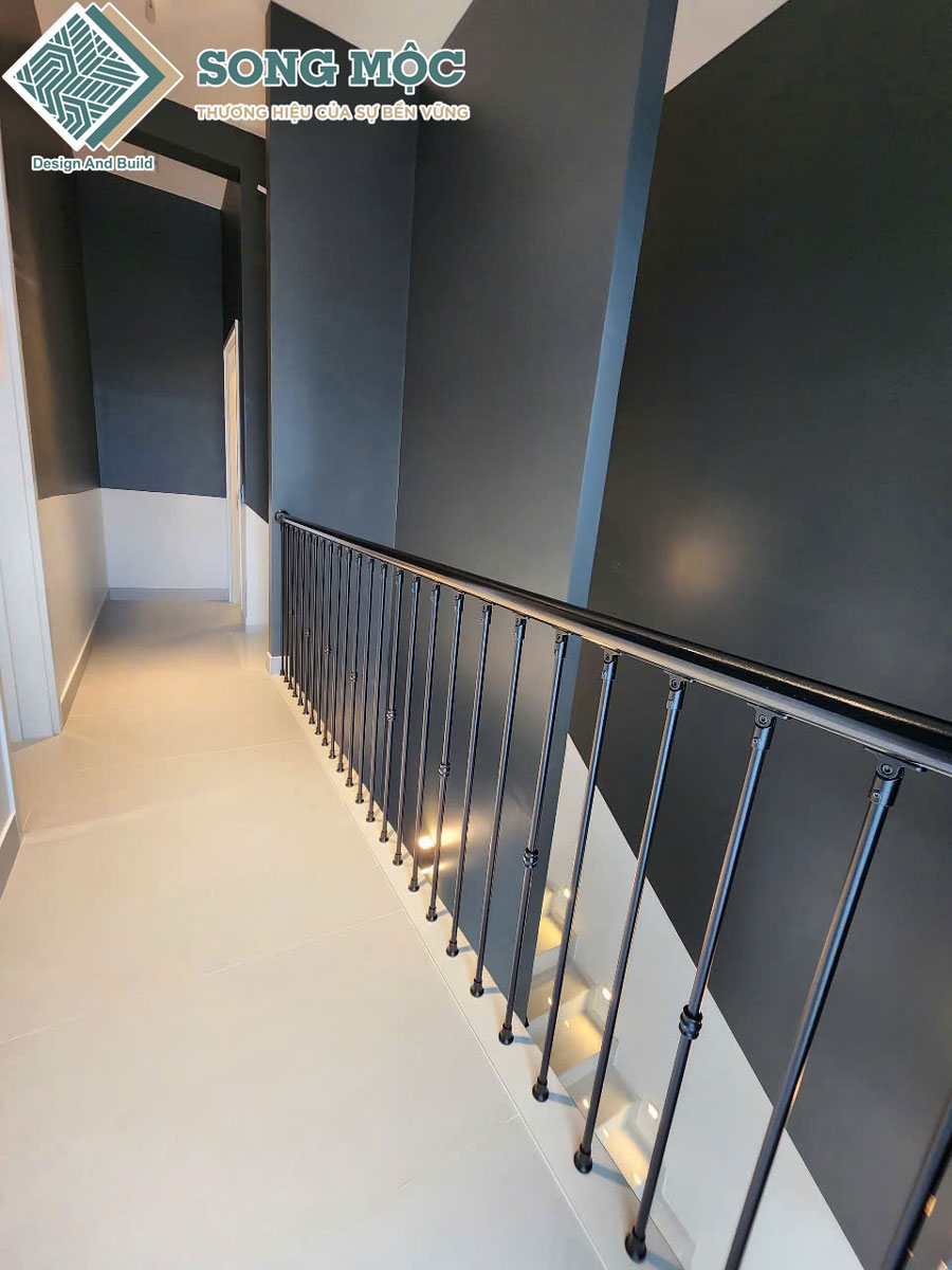 Hình ảnh hoàn thành thi công xây dựng nhà phố 2 tầng dự án D'House