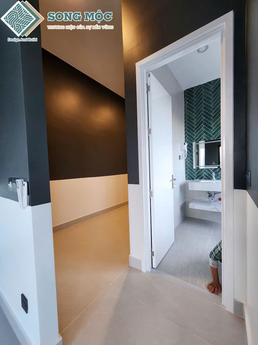 Hình ảnh hoàn thành thi công xây dựng nhà phố 2 tầng dự án D'House