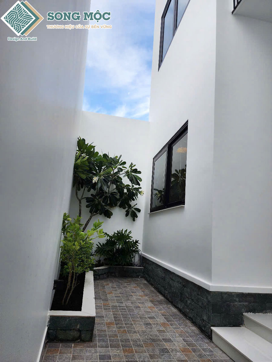 Hình ảnh hoàn thành thi công xây dựng nhà phố 2 tầng dự án D'House