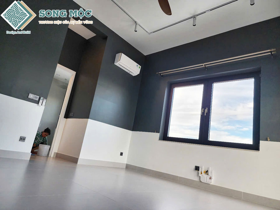Hình ảnh hoàn thành thi công xây dựng nhà phố 2 tầng dự án D'House