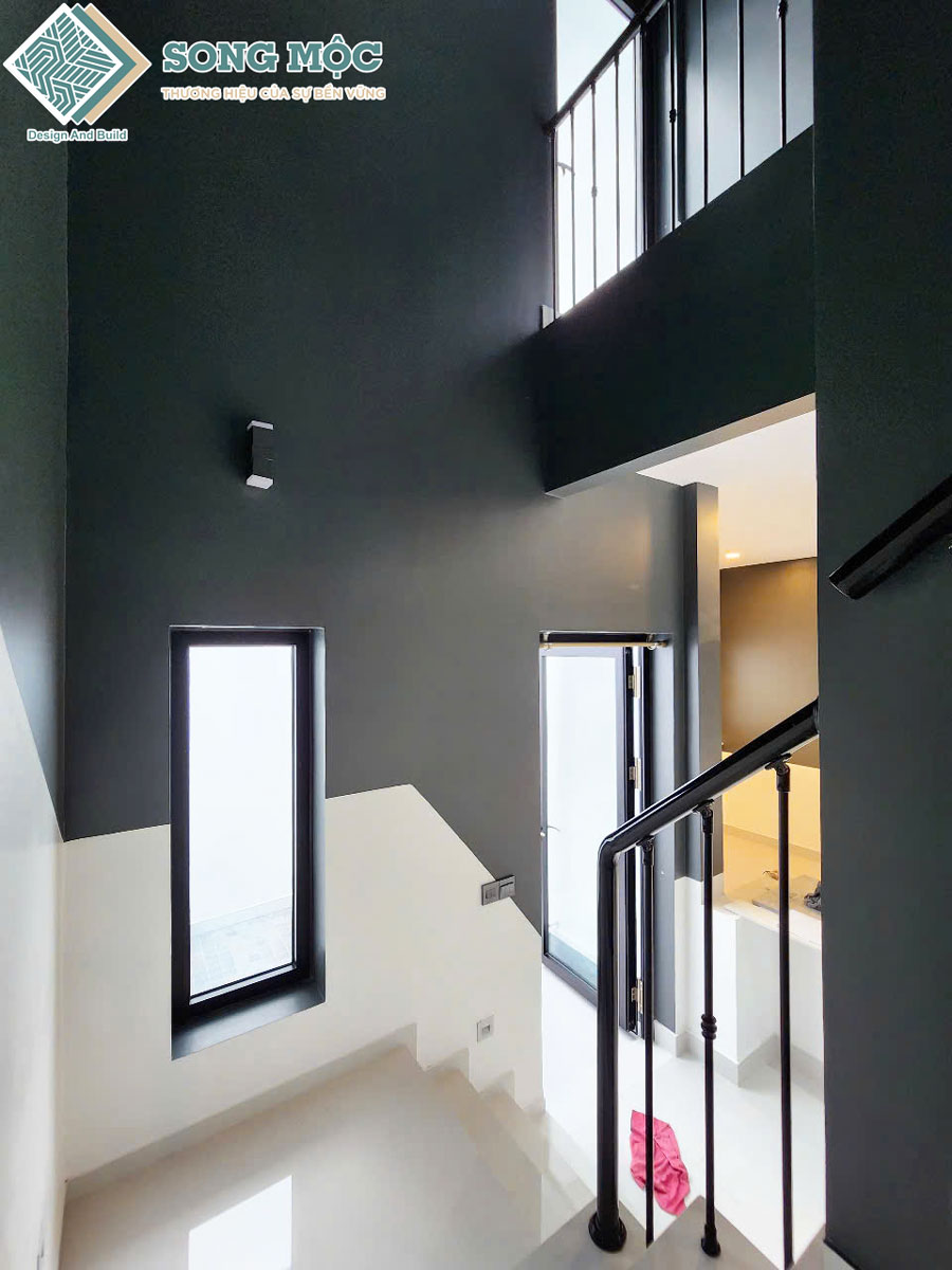 Hình ảnh hoàn thành thi công xây dựng nhà phố 2 tầng dự án D'House