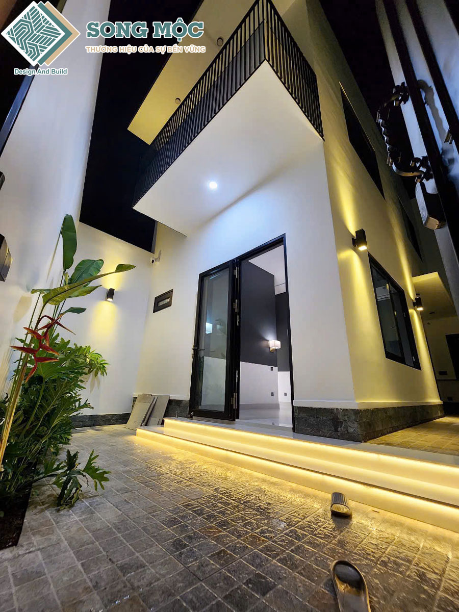 Hình ảnh bàn giao công trình xây dựng nhà phố 2 tầng dự án D'House tại TP. Phan Thiết, Bình Thuận