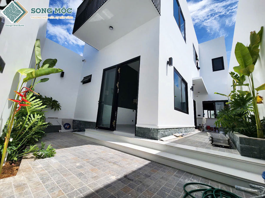 Hình ảnh bàn giao công trình xây dựng nhà phố 2 tầng dự án D'House tại TP. Phan Thiết, Bình Thuận