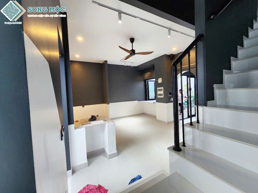 Hình ảnh bàn giao công trình xây dựng nhà phố 2 tầng dự án D'House tại TP. Phan Thiết, Bình Thuận