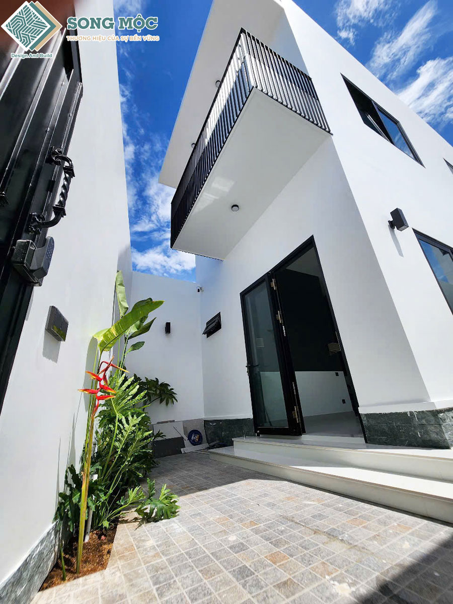 Hình ảnh bàn giao công trình xây dựng nhà phố 2 tầng dự án D'House tại TP. Phan Thiết, Bình Thuận