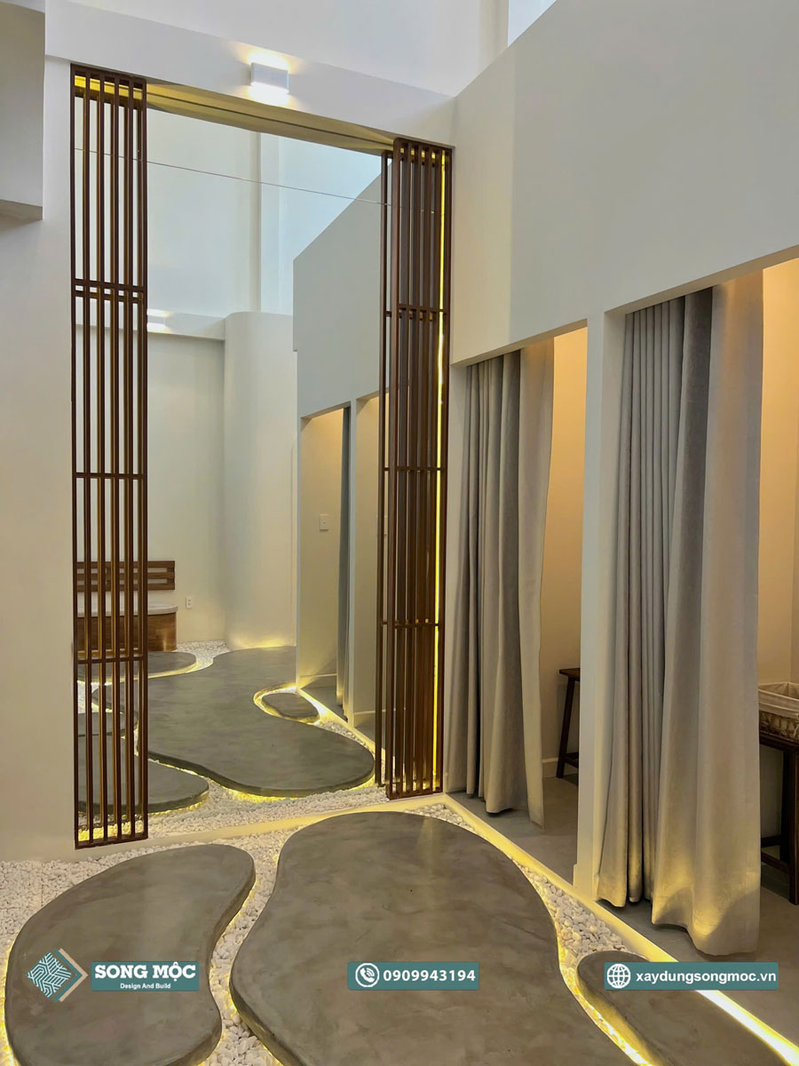 Hình ảnh bàn giao dự án thi công SPA SONG BĂNG tại Huyện Củ Chi