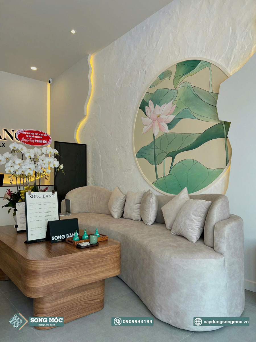 Hình ảnh bàn giao dự án thi công SPA SONG BĂNG tại Huyện Củ Chi