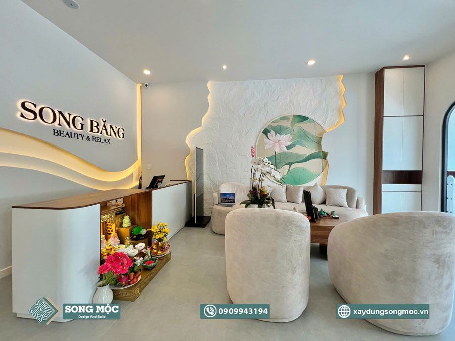 Hình ảnh bàn giao dự án thi công SPA SONG BĂNG tại Huyện Củ Chi