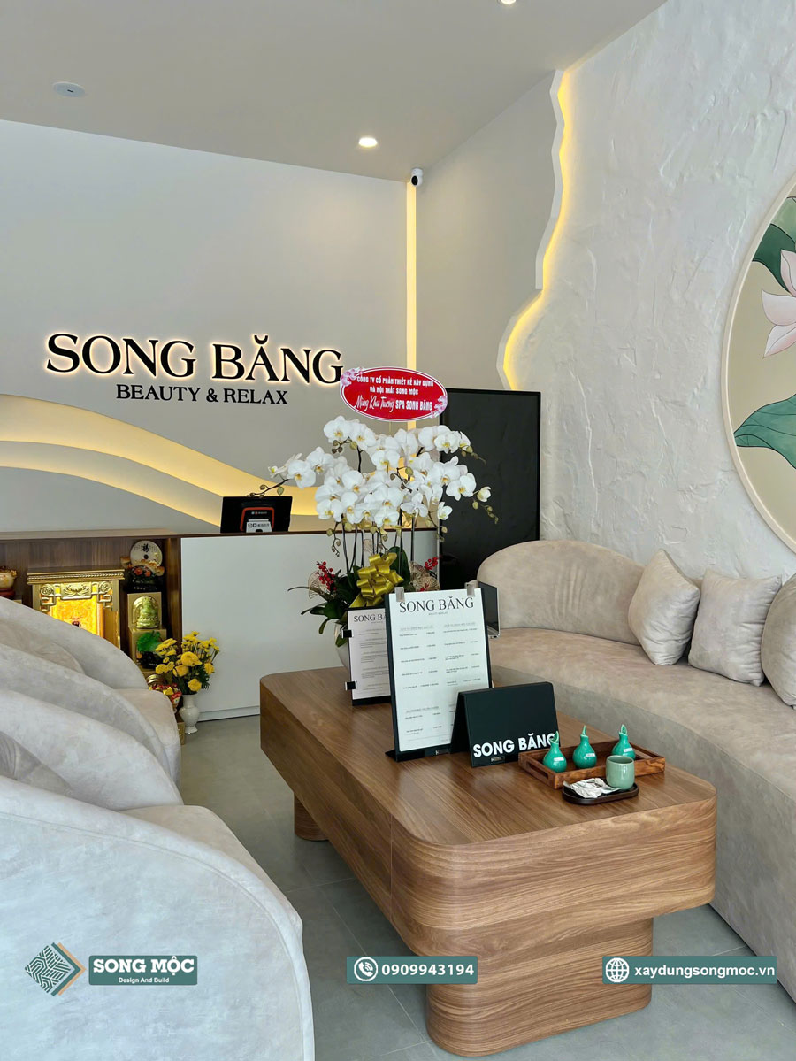 Bàn giao dự án thi công SPA SONG BĂNG tại Huyện Củ Chi