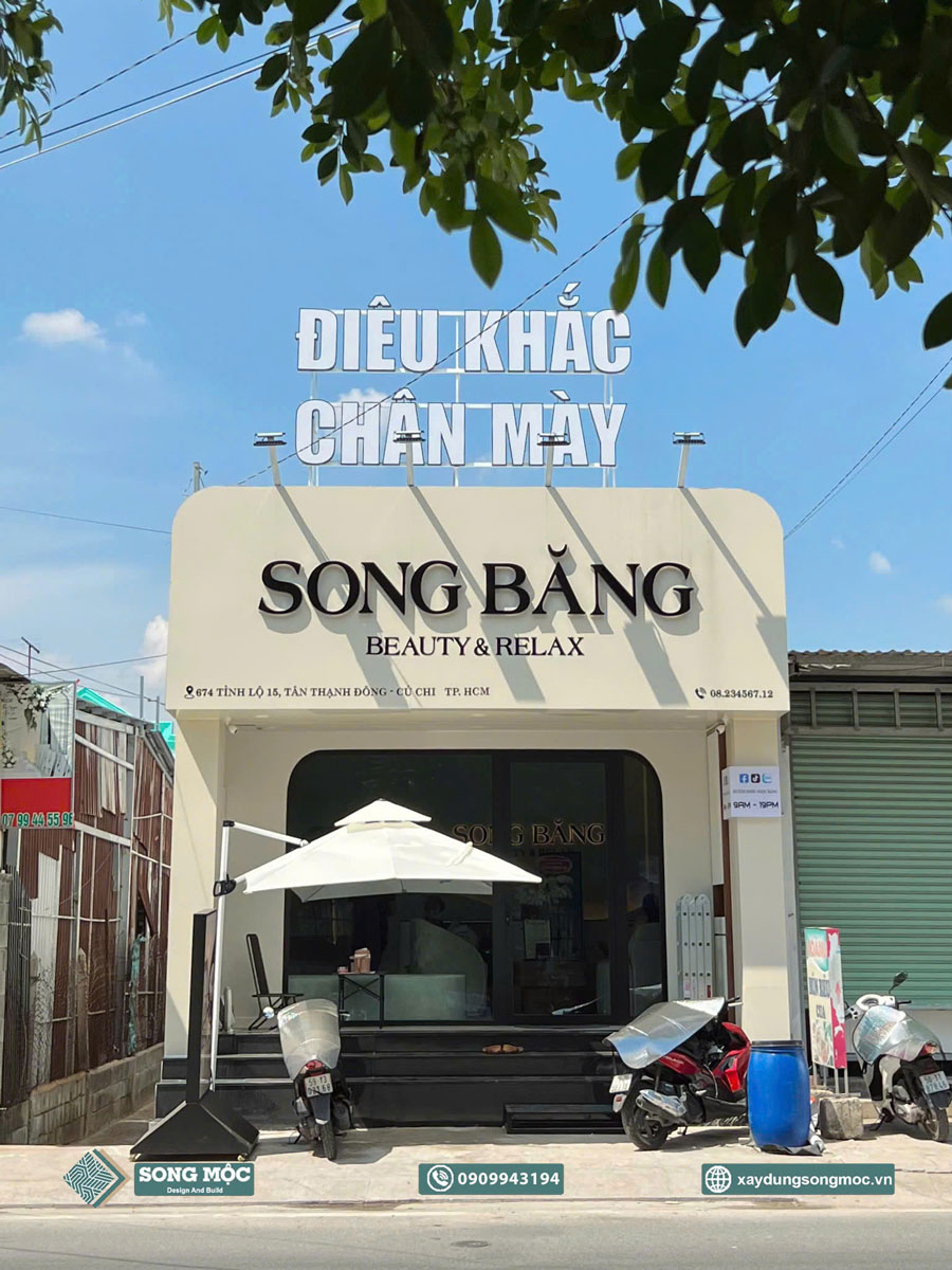 Hình ảnh bàn giao dự án thi công SPA SONG BĂNG tại Huyện Củ Chi